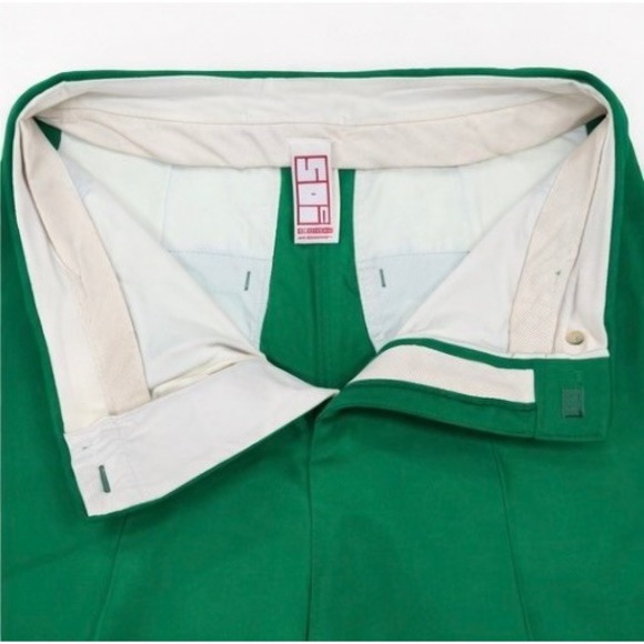 Emerald Green Lace Trim Tailored Shorts Designer Made In Italy SOI Studio S/M - Picture 6 of 8